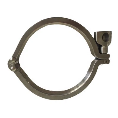 Sanitärklemme aus rostfreiem Stahl